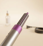 Perie Rotativă cu Aer Cald 5 în 1 – Ondulator, Uscător și Volum pentru Păr ca la Salon