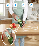 Instrument 2 in 1-pentru ardei&legume